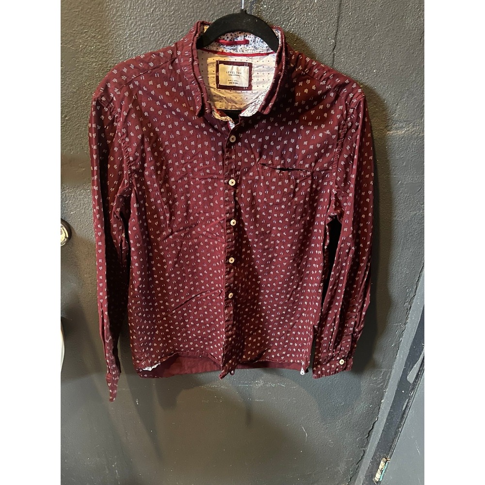 Men's Level Ten Button Up Dress Shirt